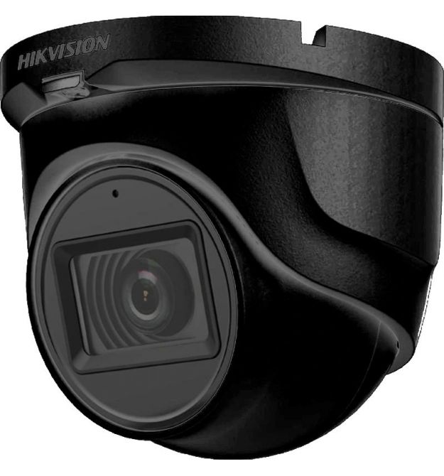 Turbo HD видеокамера Hikvision DS-2CE76H0T-ITMFS&nbsp;(Black)(AVINET)&nbsp;5МП (2.8мм) с микрофоном