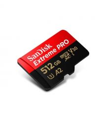 Карта памяти miсroSDXC 512GB SanDisk Extreme PRO с SD-адаптером class 10 UHS-I U3 V30