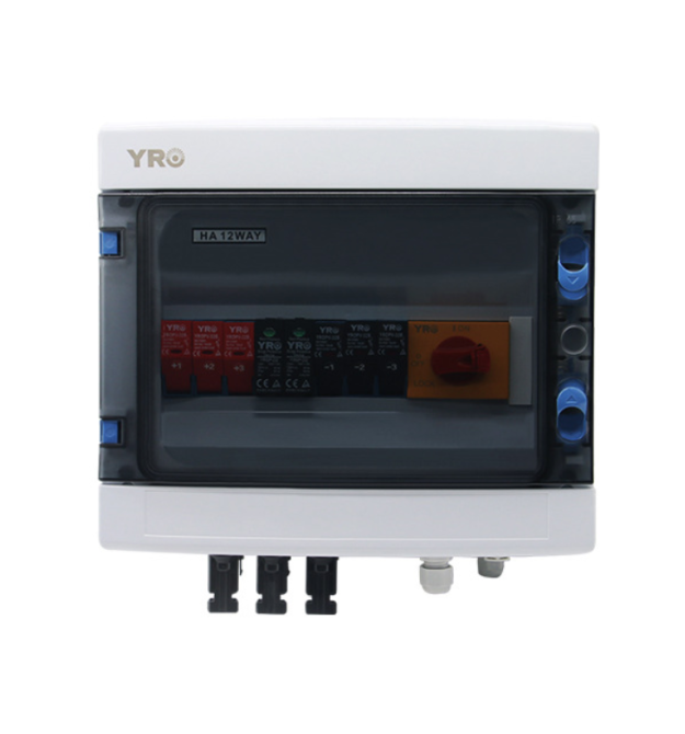 Комбінатор для сонячних систем YRPVB-3 - 1CB DC1000V, з блискавкозахистом