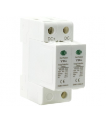 Фотогальваническая защита от перенапряжения постоянного тока YRSP-D2 DC SPD 2P 20-40KA 600VDC T2 ECONOMIC TYPE двухполюсный