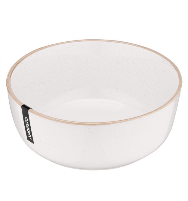 Салатник Ardesto Apulia, 720мл, 16.2см, кераміка, кремовий