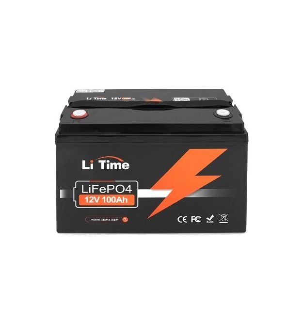 Аккумуляторная батарея Li-TIME 12.8V 100Ah LiFePO4