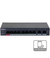 Коммутатор 8 портов управляемый Dahua DH-CS4010-8ET-110 PoE