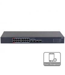 Коммутатор 16 портов управляемый Dahua DH-CS4220-16GT-190 PoE