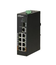 Коммутатор 8 портов неуправляемый Dahua DH-PFS3110-8ET-96 POE