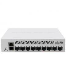 Коммутатор 9 портов управляемый MikroTik CRS310-1G-5S-4S+IN 10G SFP+