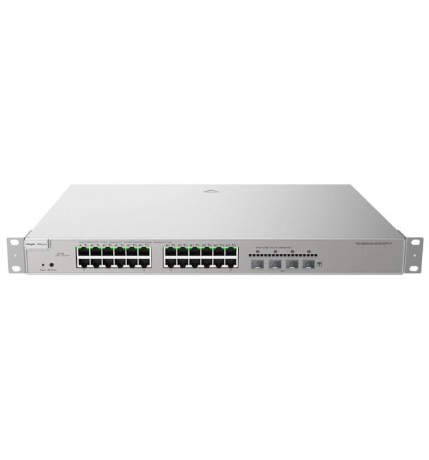 Коммутатор 24 порта управляемый Ruijie Reyee RG-NBS5100-24GT4SFP-P POE L3