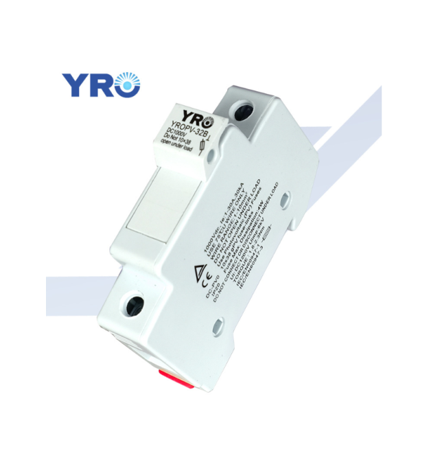 Корпус під плавкий запобіжник YROPV-32B DC FUSE 32A 1000V, під запобіжник 10*38mm
