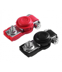 Клема для свинцево-кислотного акумулятора D2, оцинкований метал, 2 штуки в упаковці, ціна за упаковку