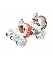 Клема для свинцево-кислотного акумулятора D8, оцинкований метал, 2 штуки в упаковці, ціна за упаковку