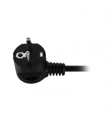 Подовжувач мережевий 2E Plus 3хТип F, 3х1мм кв, 10A, 3м, чорний