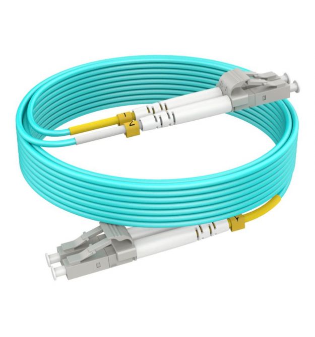 Патчкорд LC-UPC-LC-UPC MM (G50-OM3) 1м Duplex, Slim, 2.0мм