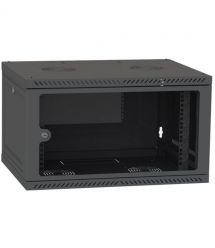 Шкаф телекоммуникационный двери перф (черный) IPCOM 4U 600x450