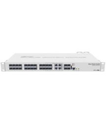 Коммутатор 24 порта управляемый MikroTik CRS328-4C-20S-4S+RM SFP Layer 3