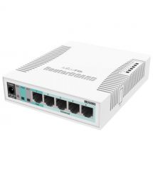 5-портовый гигабитный управляемый коммутатор MikroTik RB260GS (CSS106-5G-1S)