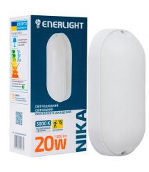 Светильник светодиодный 20Вт 5000К IP65 с датчиком движения ENERLIGHT NIKA