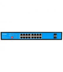 Коммутатор 18 портов неуправляемый Ewind EW-S1918CG-AP PoE