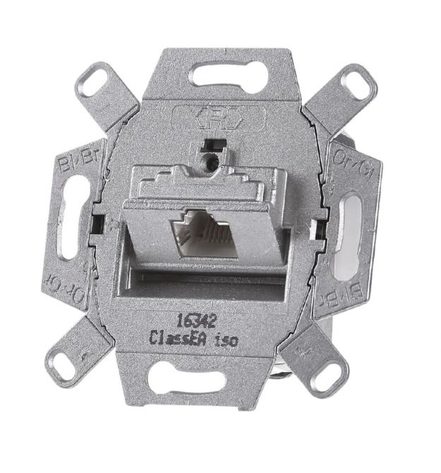 Розетка UAE 8-полюсн. екранована, Кат.6 класс E