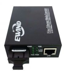 Оптоволоконный медиаконвертер Ewind EW-810GS-20 1000M