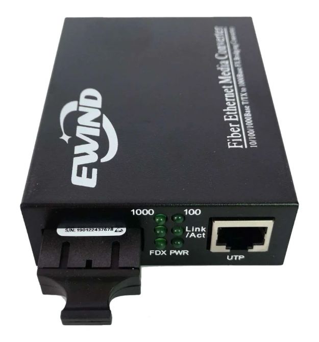 Оптоволоконный медиаконвертер Ewind EW-810GS-20 1000M