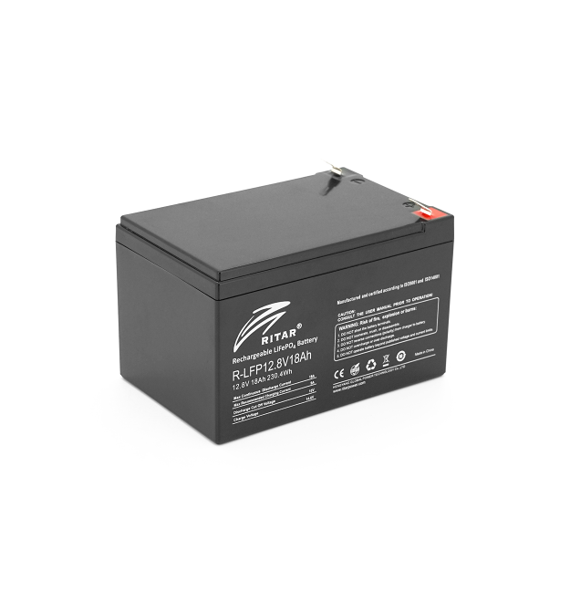 Аккумуляторная батарея Ritar LiFePO4 12,8V 8Ah BMS4A@4S (150 x 65 x 95 (100) ) 1.0kg Q10