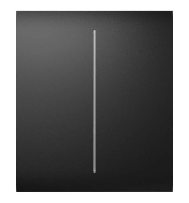 Кнопка центральная для двухклавишного выключателя Ajax CenterButton (2-gang) black