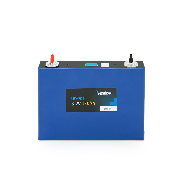 Осередок Merlion 3.2V 130AH для збирання LiFePo4 акумуляторів, (200х30х170(185)) мм, Q6