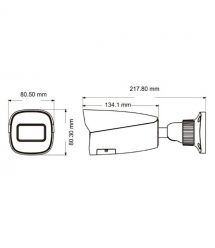 IP-відеокамера 5Mp TVT TD-9452E3B-A (D-PE-AR3) f-2.8mm з мікрофоном