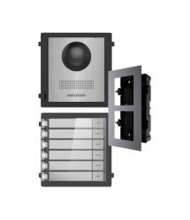 Комплект модулей Hikvision DS-KD8003-IME1NS + DS-KD-ACF2/Plastic + DS-KD-KK/S