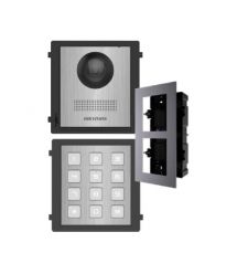 Комплект модулей Hikvision DS-KD8003-IME1NS + DS-KD-ACF2/Plastic + DS-KD-KP/S