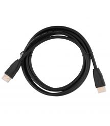 Кабель HDMI (M/M) 2Е 2м, 2.0, Slim High Speed Aluminum, чорний