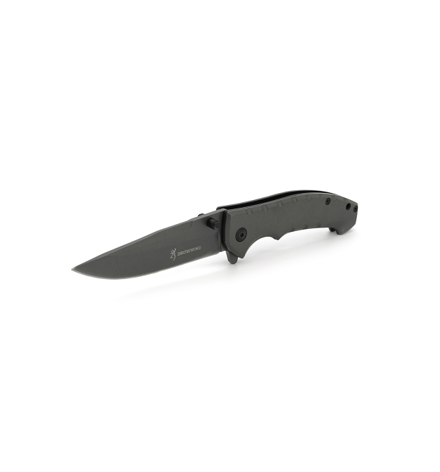 Ніж складаний Browning-361, ручка сталь, довжина 225 мм, 255 гр, Grey, Box