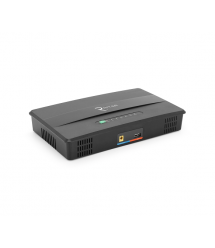 ДБЖ Green Wave EcoPlus8100L-100W для роутерів - комутаторів - PON - POE, 5V - USB-2A, 12V - 8A, 19V - 5A, (16000mAh), Black, BOX