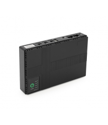 UPS-18W для роутерів - комутаторів - PON - POE-430, 5 - - 9 - 12V, 1 - 2A, Li-ion 8800MAh, Black, BOX