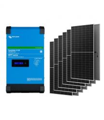 Система автономного питания однофазная Victron Energy EasySolar-II GX 48/3000/35-32 + AIKO G645-MCH72Dw