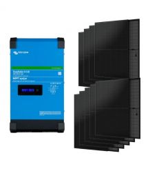 Система автономного питания однофазная Victron Energy EasySolar-II GX 48/3000/35-32 + AIKO-A445-MAH54Mb