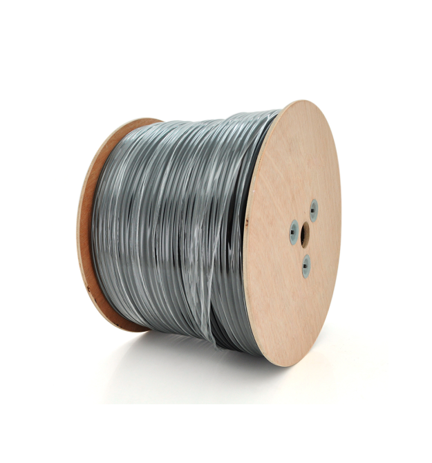 Кабель КНП UTP (25*2*0.5) 4p 24 AWG, Merlion, (CCA), ізоляція ПЕ, для нар. робіт, 500м, Black