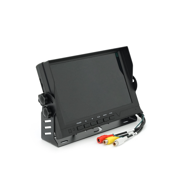 Монітор 8 CVI - AHD - TVI для відеоспостереження QVC-8001AHD, 12-24В, PAL - NTSC, 200х140х30 мм