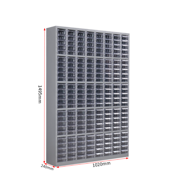Металева скринька для радіодеталей, 1495 х 1020 х 240 мм, 200 відділень