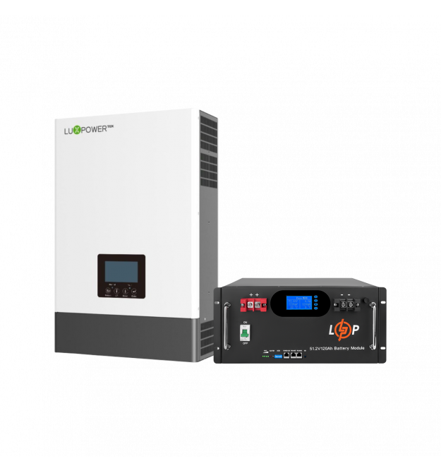 Комплект резервного питания LP SNA6000+LP LiFePO4 51,2V 120 Ah 6000Wh