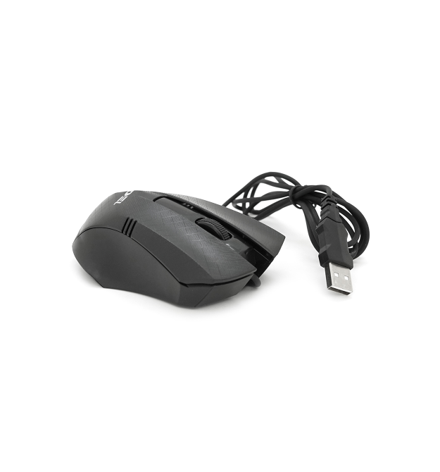 Миша провідна JEDEL M3, Black, Q100