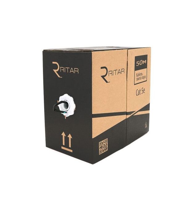 Кабель Ritar КНП UTP 4x2x0.5 мм², для наружных работ, 50 м