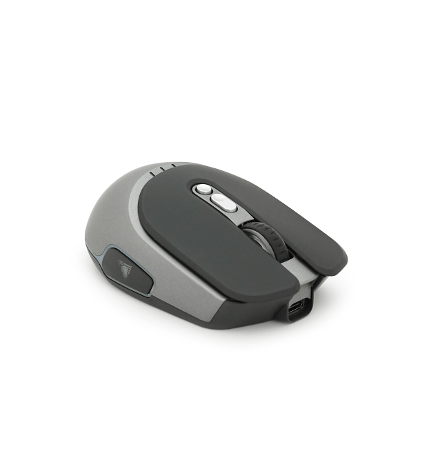 Миша бездротова JEDEL WH104, 1200-1600DPI, Black, 2.4GHZ+Bluetooth 5.0, Box