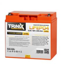 Акумуляторна батарея літій-залізо-фосфатна 12.8В 18А*год Trinix TLFP-1218 Ultra LiFePO4 (4S)