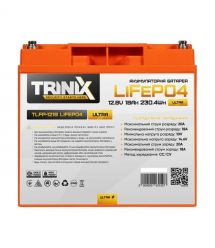 Акумуляторна батарея літій-залізо-фосфатна 12.8В 18А*год Trinix TLFP-1218 Ultra LiFePO4 (4S)