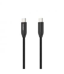 Кабель Choetech ХСС-1035 Black USB-C to USB-C PD3.1 240W 1m