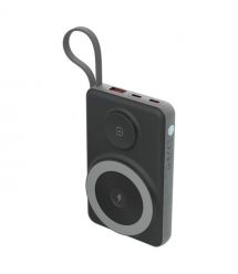 Повербанк 10000mAh Choetech B695 Black QC3.0 PD3.0 бездротова зарядка смартфонів та Apple Watch