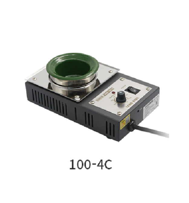 Високотемпературна промислова піч 100-4C, для олова, 200W, 150-500C, 91x150x75mm