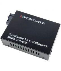 Оптоволоконный медиаконвертер FoxGate EC-B-0,1-1SM-1310nm-20-LFP