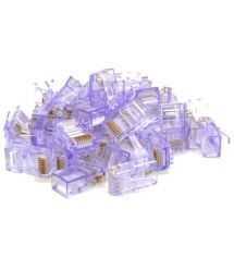 Коннектор Merlion RJ-45 8P8C UTP Cat-5 (100 шт/уп.) Q100 Violet